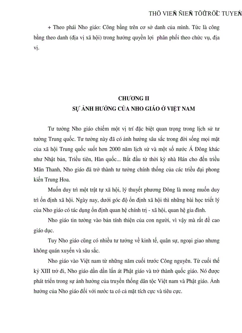 image for page Nho giáo và ảnh hưởng của Nho giáo ở Việt Nam
