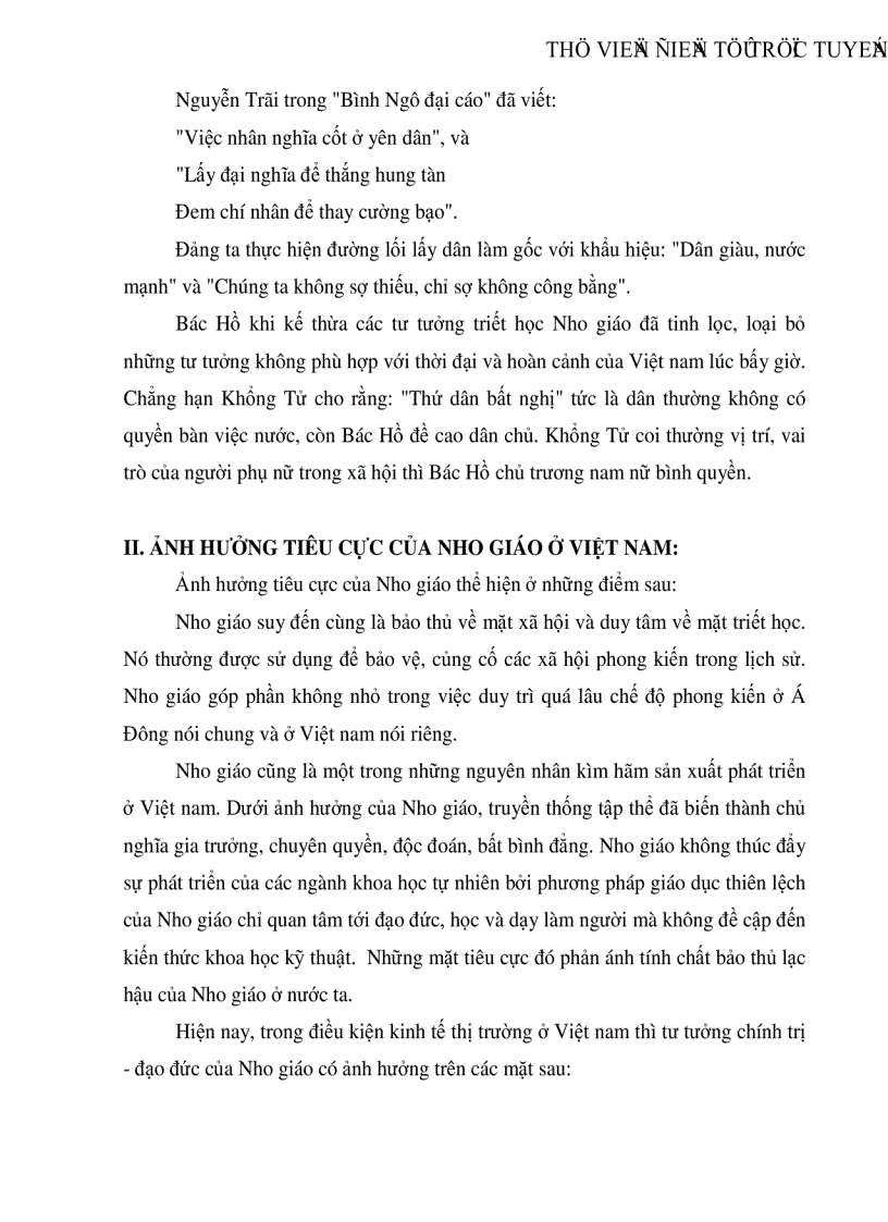 image for page Nho giáo và ảnh hưởng của Nho giáo ở Việt Nam