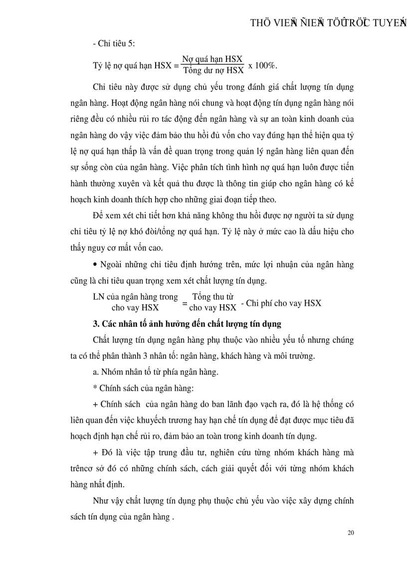 image for page Một số giải pháp mở rộng và nâng cao chất lượng tín dụng hộ sản xuất tại NHNo PTNT Đoan Hùng