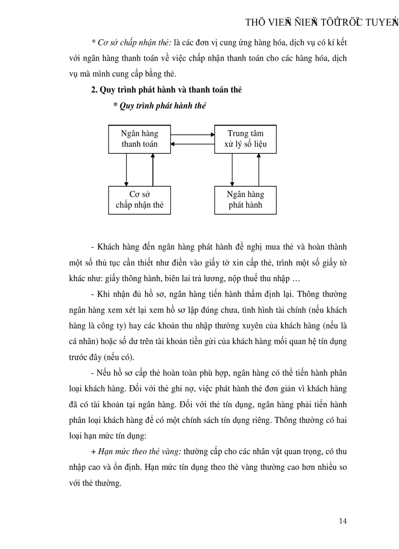 image for page Phát triển hoạt động thanh toán thẻ tại Ngân hàng Ngoại thương Hà Nội