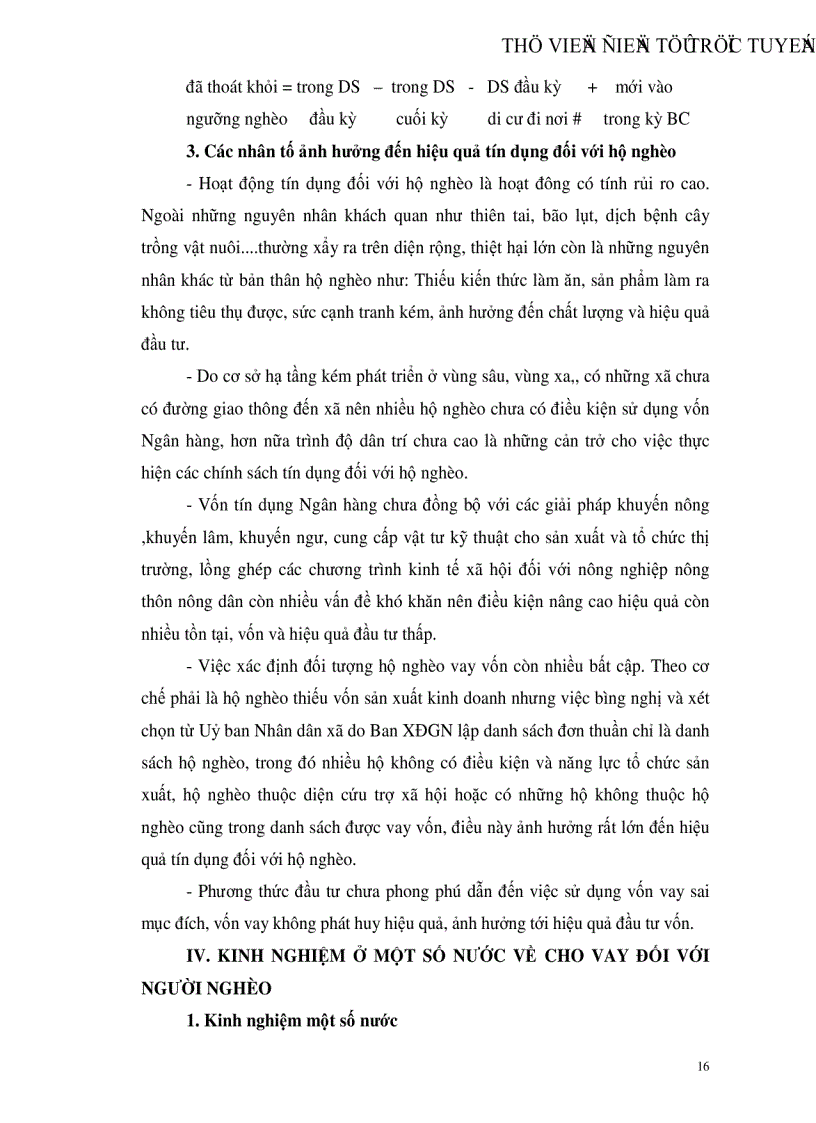 image for page Giải pháp nâng cao hiệu quả tín dụng đối với người nghèo tại Ngân hàng Chính sách Xã hội