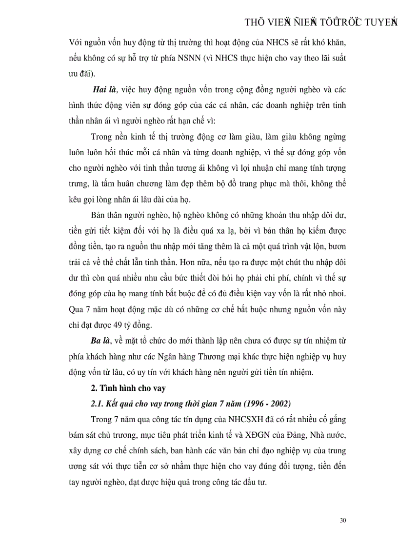 image for page Giải pháp nâng cao hiệu quả tín dụng đối với người nghèo tại Ngân hàng Chính sách Xã hội