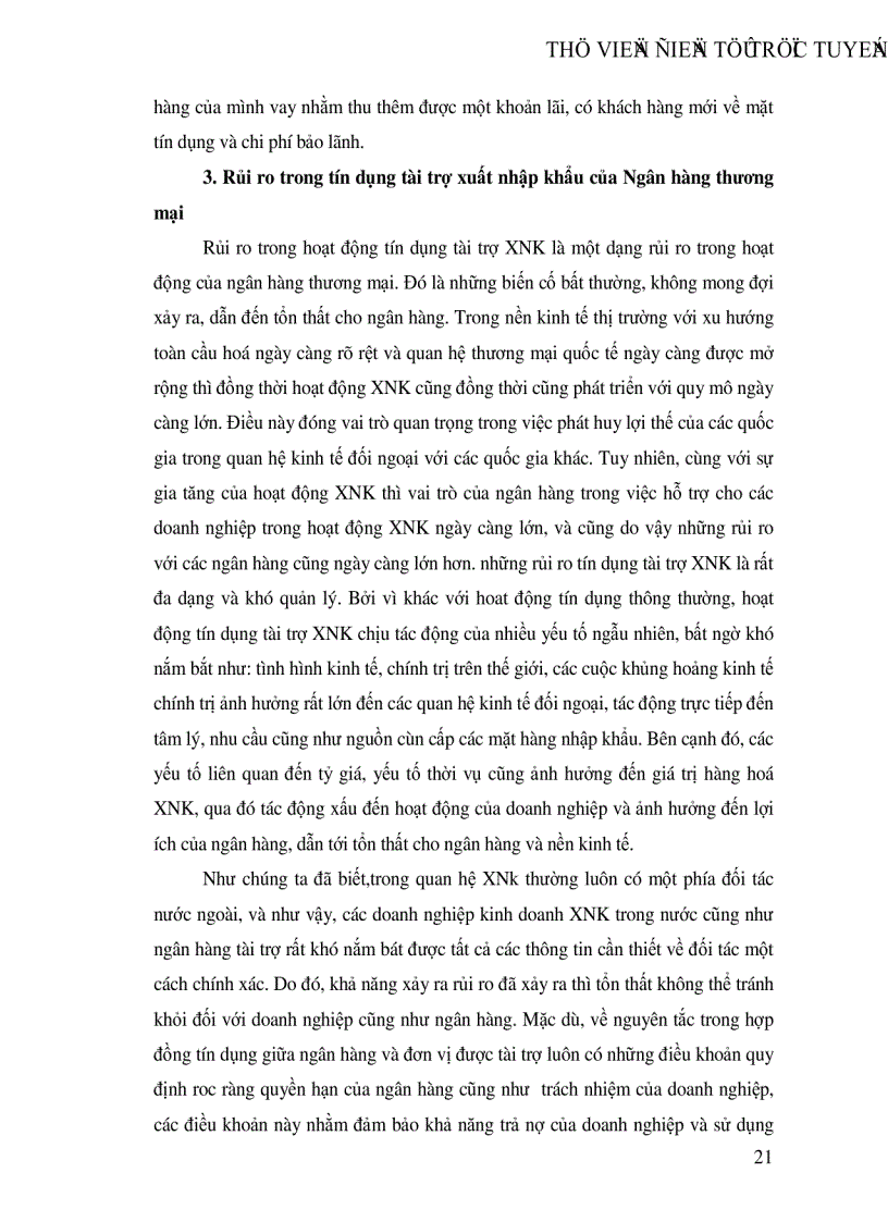 image for page Giải pháp mở rộng hoạt động tín dụng tài trợ xuất nhập khẩu tại Ngân hàng Ngoại Thương Hà Nội