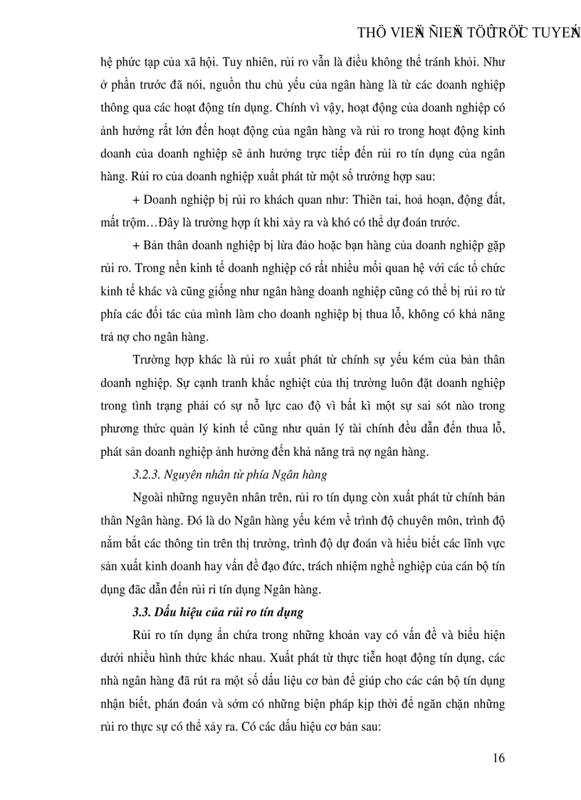 image for page Một số giải pháp hạn chế rủi ro an toàn tín dụng đối với kinh tế ngoài quốc doanh tại Ngân hàng công thương Đống Đa