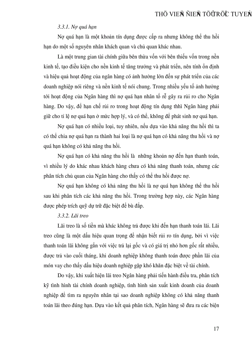 image for page Một số giải pháp hạn chế rủi ro an toàn tín dụng đối với kinh tế ngoài quốc doanh tại Ngân hàng công thương Đống Đa