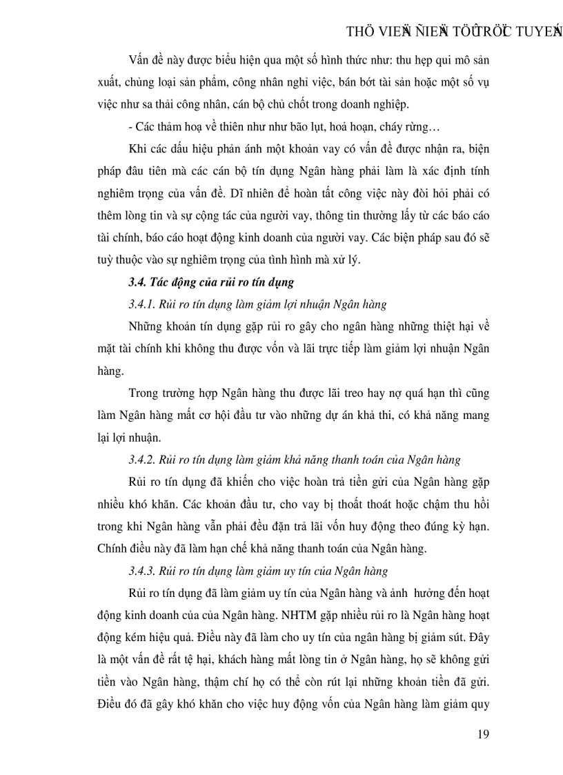 image for page Một số giải pháp hạn chế rủi ro an toàn tín dụng đối với kinh tế ngoài quốc doanh tại Ngân hàng công thương Đống Đa