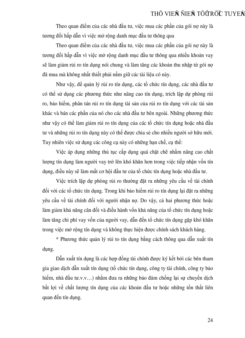 image for page Một số giải pháp hạn chế rủi ro an toàn tín dụng đối với kinh tế ngoài quốc doanh tại Ngân hàng công thương Đống Đa