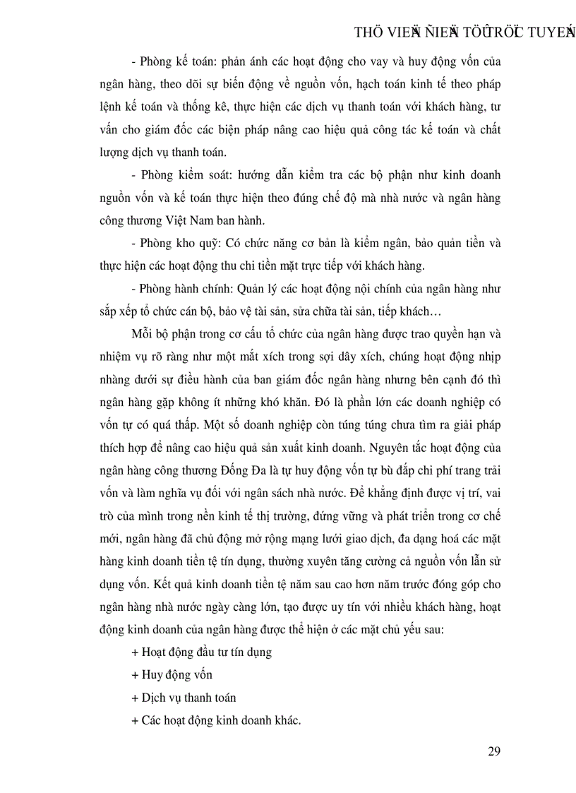 image for page Một số giải pháp hạn chế rủi ro an toàn tín dụng đối với kinh tế ngoài quốc doanh tại Ngân hàng công thương Đống Đa