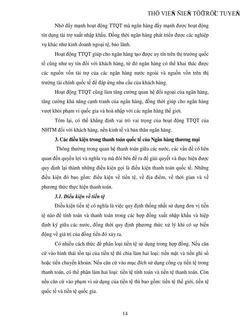 image for page Giải pháp mở rộng hoạt động thanh toán quốc tế tại Sở giao dịch I Ngân hàng Công thương Việt Nam