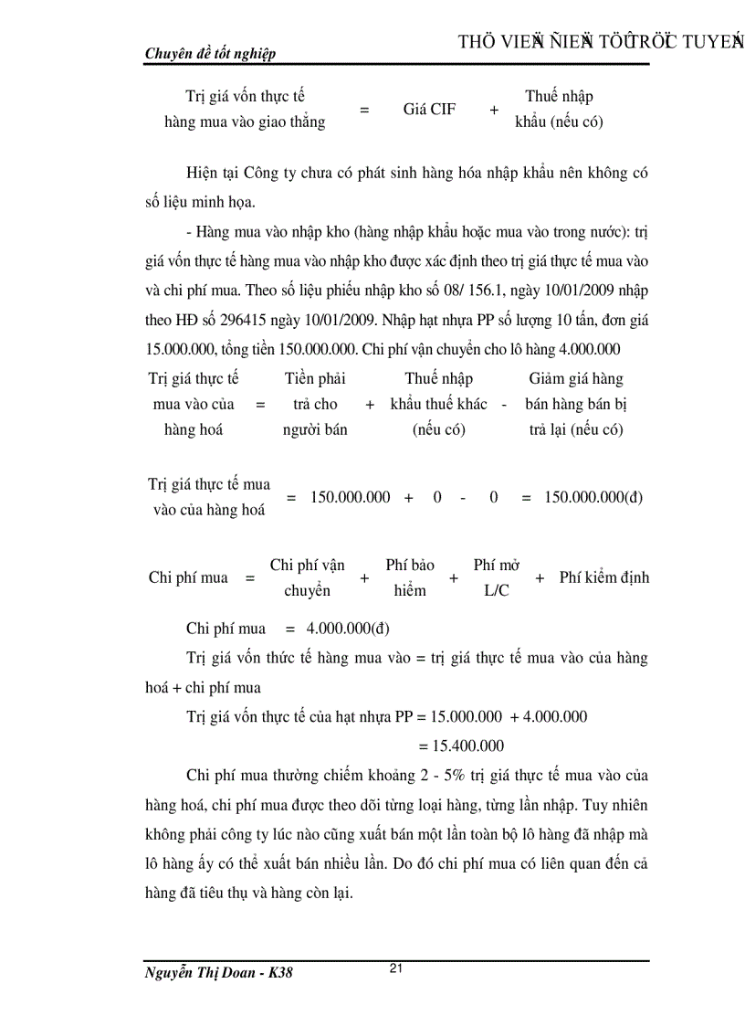 image for page Hoàn thiện hạch toán bán hàng và xác định kết quả kinh doanh tại công ty TNHH Thương Mại Đầu Tư HUY PHÁT