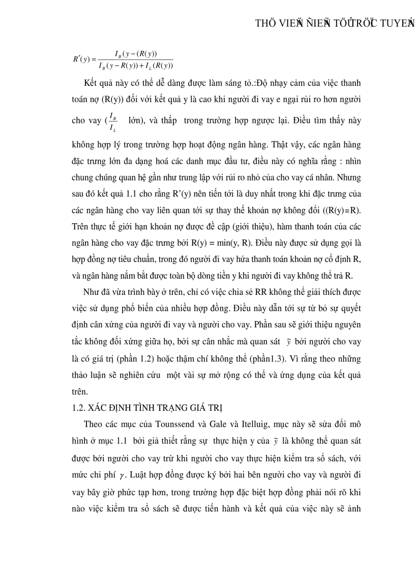 image for page Tối ưu hóa lợi ích của hai tác nhân trong mối quan hệ giữa người đi vay và cho vay