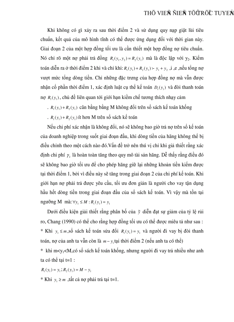 image for page Tối ưu hóa lợi ích của hai tác nhân trong mối quan hệ giữa người đi vay và cho vay