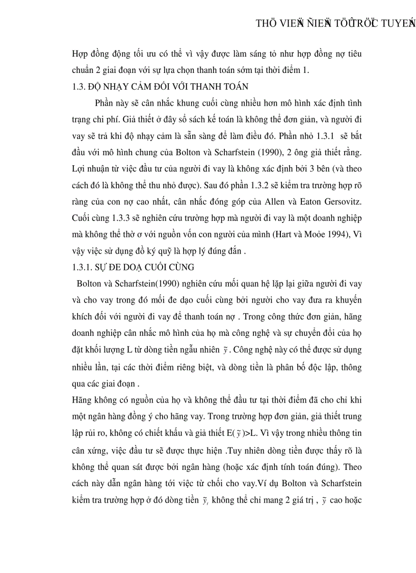 image for page Tối ưu hóa lợi ích của hai tác nhân trong mối quan hệ giữa người đi vay và cho vay