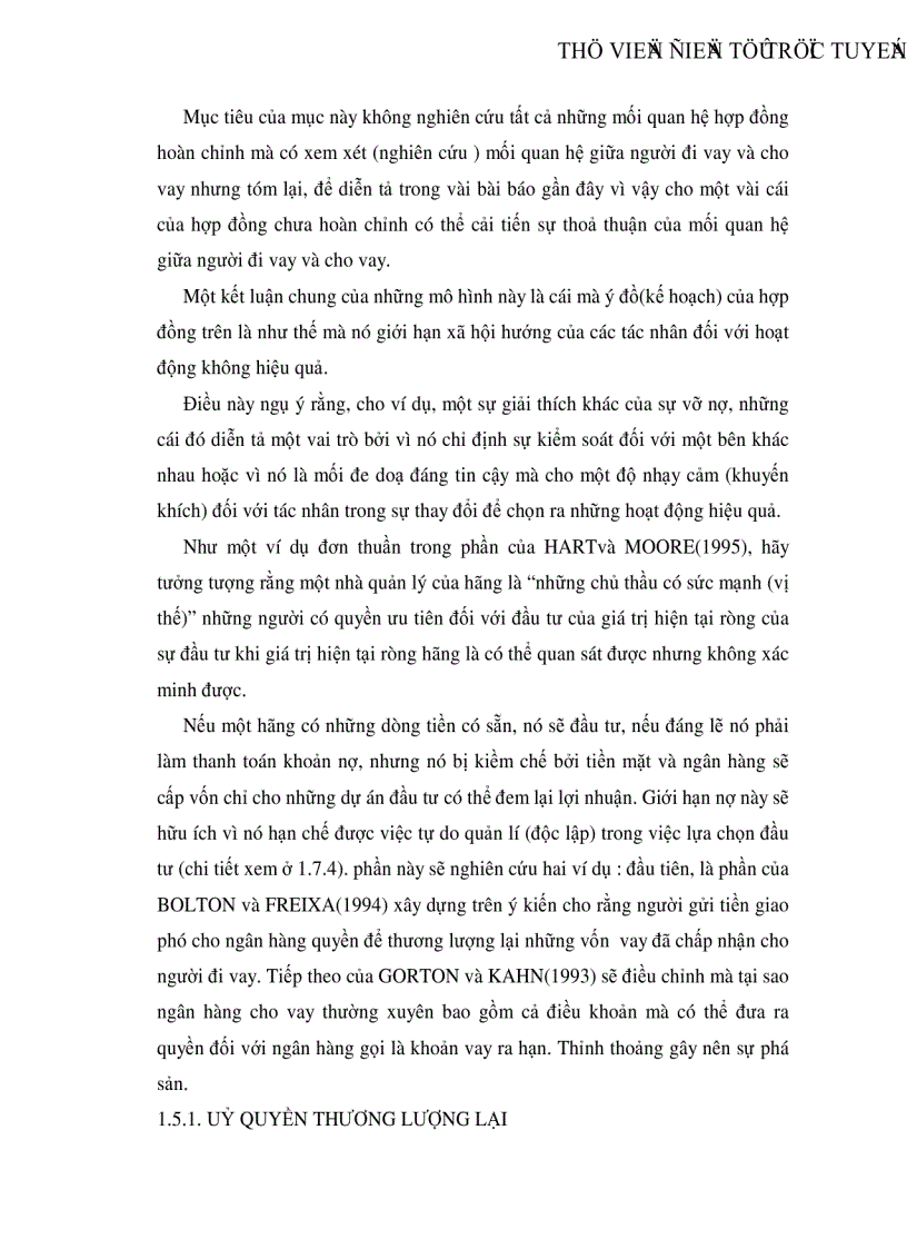 image for page Tối ưu hóa lợi ích của hai tác nhân trong mối quan hệ giữa người đi vay và cho vay