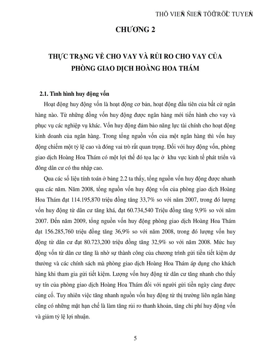 image for page Thực trạng và một số biện pháp phòng ngừa và hạn chế rủi ro cho vay tại Ngân hàng Thương mại cổ phần Á Châu phòng giao dịch Hoàng Hoa