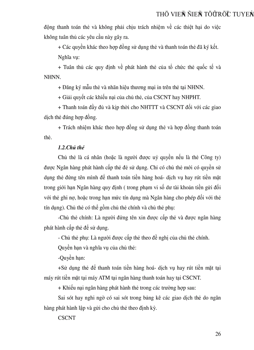 image for page Giải pháp nhằm thúc đẩy nghiệp vụ phát hành và thanh toán thẻ tại SGD I NH Công Thương Việt Nam