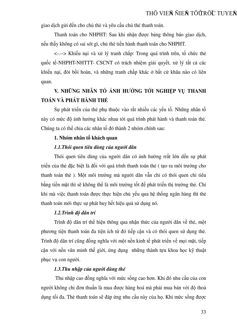 image for page Giải pháp nhằm thúc đẩy nghiệp vụ phát hành và thanh toán thẻ tại SGD I NH Công Thương Việt Nam