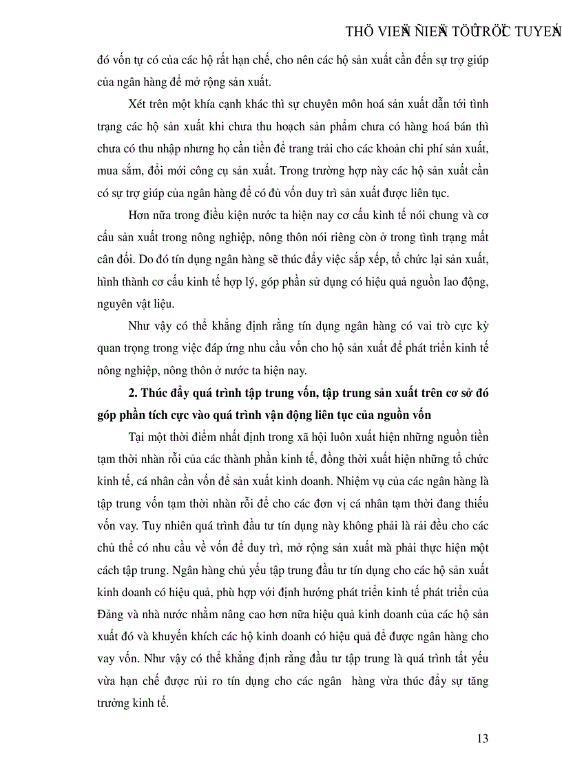 image for page Một số giải pháp nâng cao chất lượng tín dụng hộ sản xuất tại NHNo PTNT Hà Tây