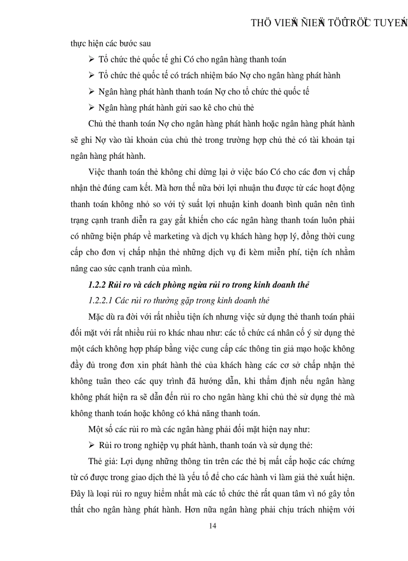 image for page Giải pháp phát triển hoạt động kinh doanh thẻ tại trung tâm thẻ ngân hàng Techcombank