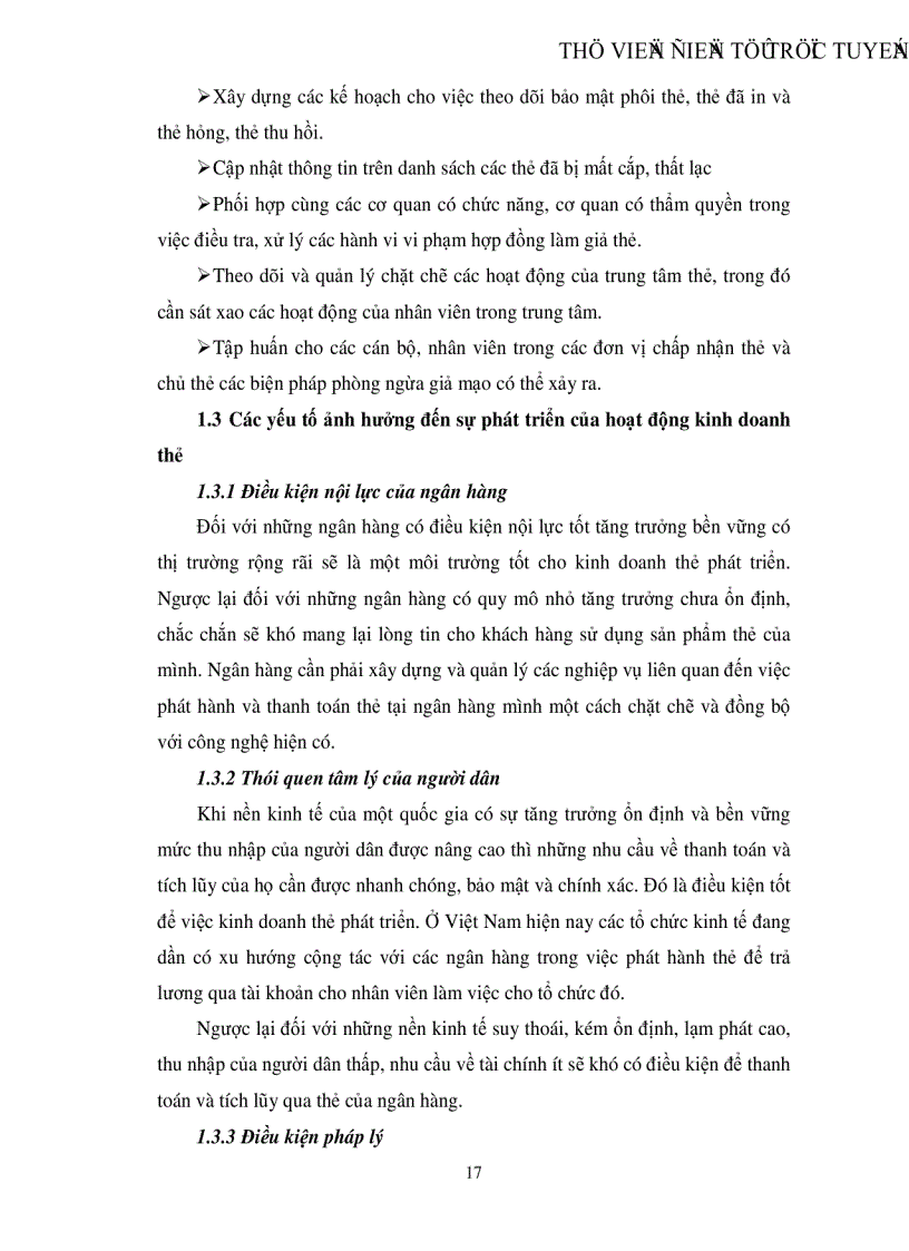 image for page Giải pháp phát triển hoạt động kinh doanh thẻ tại trung tâm thẻ ngân hàng Techcombank