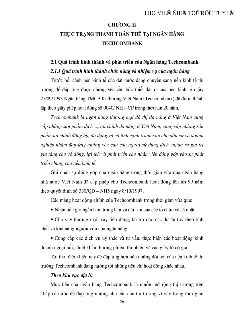 image for page Giải pháp phát triển hoạt động kinh doanh thẻ tại trung tâm thẻ ngân hàng Techcombank