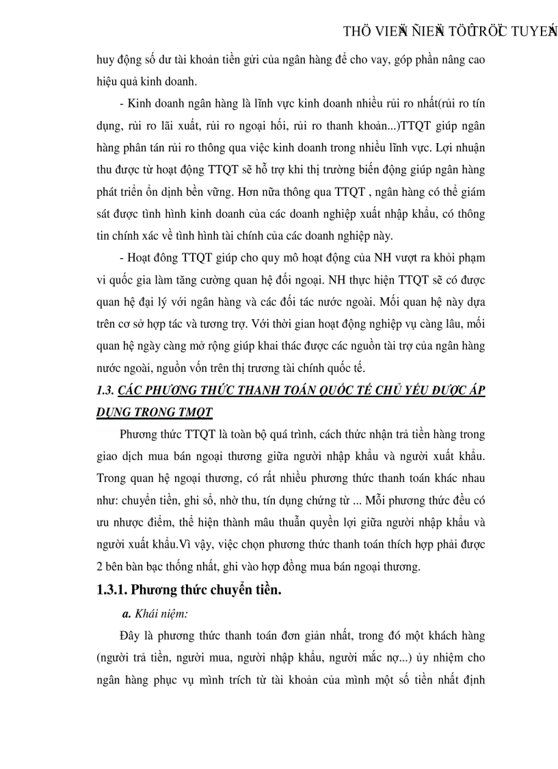 image for page Thanh toán quốc tế theo phương thức tín dụng chứng từ ở Ngân hàng Nông nghiệp và Phát triển nông thôn Đông Hà Nội