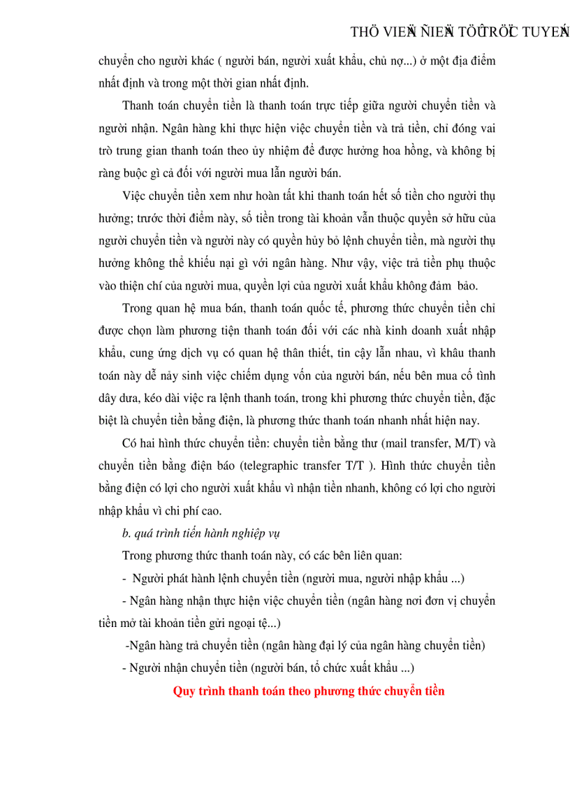 image for page Thanh toán quốc tế theo phương thức tín dụng chứng từ ở Ngân hàng Nông nghiệp và Phát triển nông thôn Đông Hà Nội