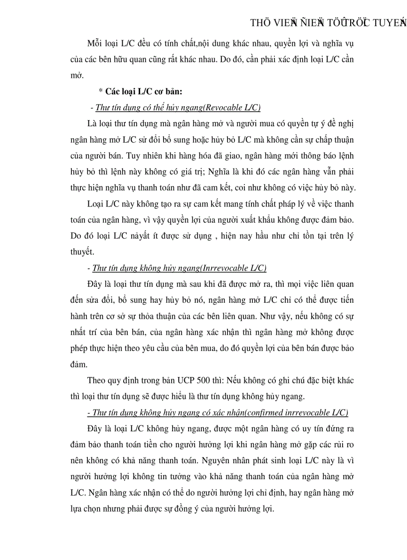 image for page Thanh toán quốc tế theo phương thức tín dụng chứng từ ở Ngân hàng Nông nghiệp và Phát triển nông thôn Đông Hà Nội