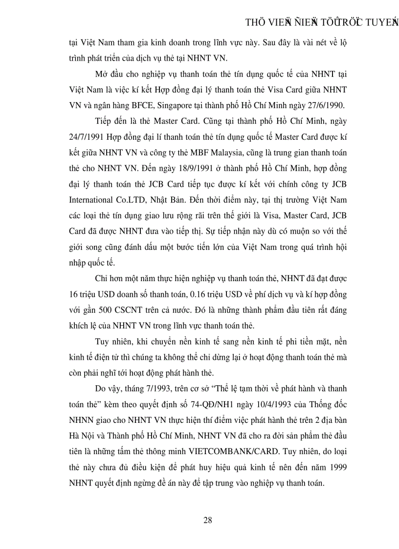 image for page Những giải pháp marketing nhằm nâng cao doanh số từ dịch vụ thẻ tại Ngân hàng Ngoại thương Việt Nam