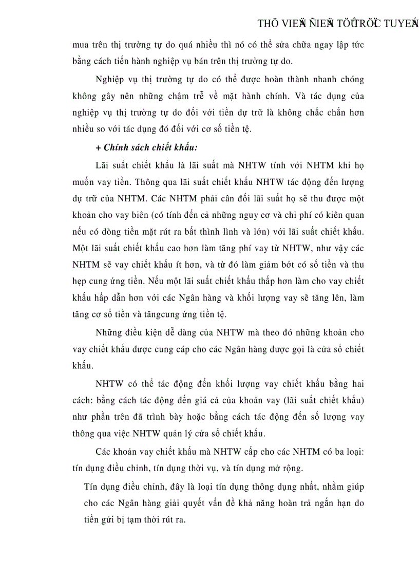 image for page Vai trò của Ngân hàng trung ương trong nền kinh tế thị trường