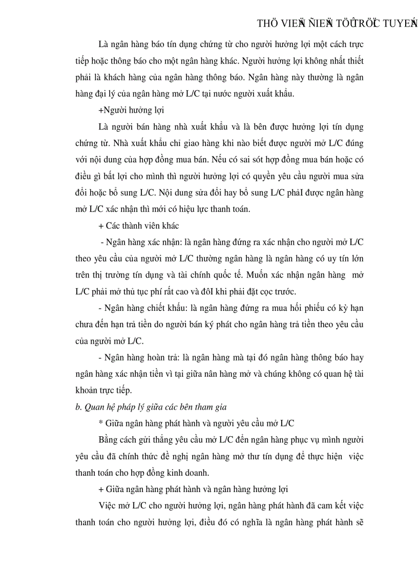 image for page Thực trạng thanh toán bằng L C tại Ngân hàng đầu tư và phát triển Việt Nam chi nhánh Quang Trung