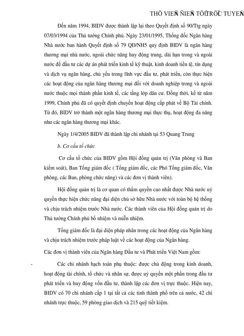 image for page Thực trạng thanh toán bằng L C tại Ngân hàng đầu tư và phát triển Việt Nam chi nhánh Quang Trung