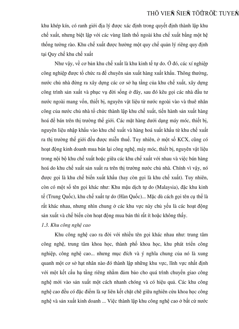 image for page Một số giải pháp phát triển các khu công nghiệp nhằm phát triển kinh tế xã hội trên địa bàn TP Hồ Chí Minh đến năm 2010