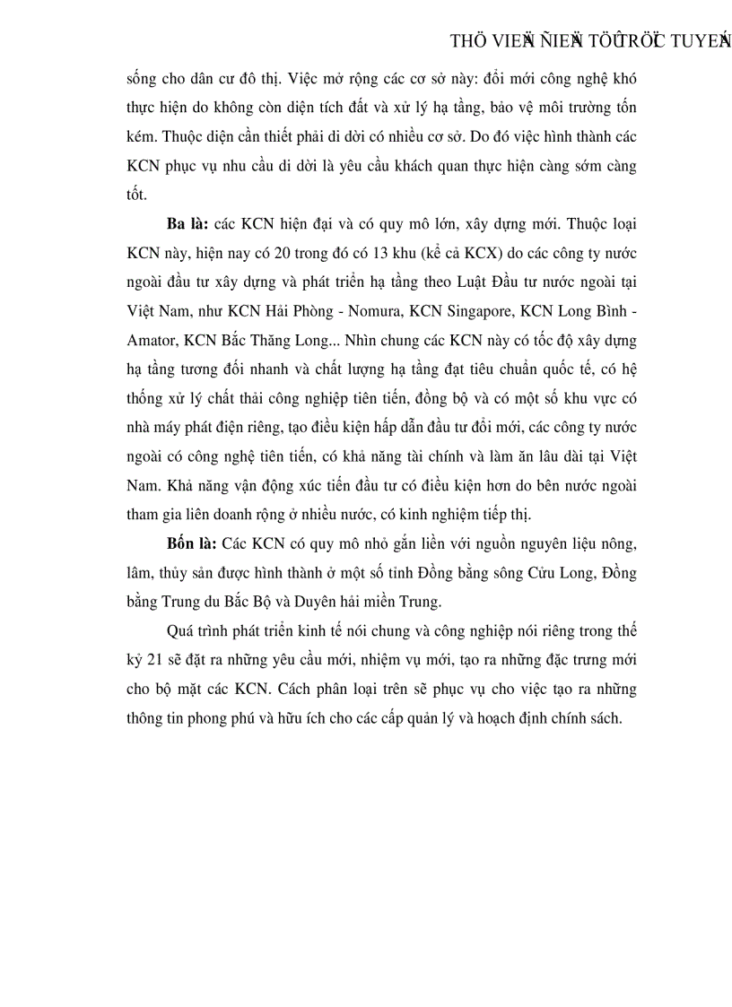 image for page Một số giải pháp phát triển các khu công nghiệp nhằm phát triển kinh tế xã hội trên địa bàn TP Hồ Chí Minh đến năm 2010