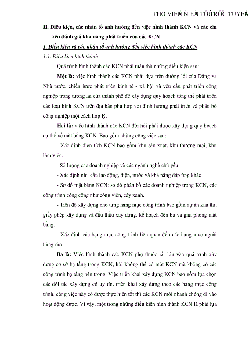 image for page Một số giải pháp phát triển các khu công nghiệp nhằm phát triển kinh tế xã hội trên địa bàn TP Hồ Chí Minh đến năm 2010