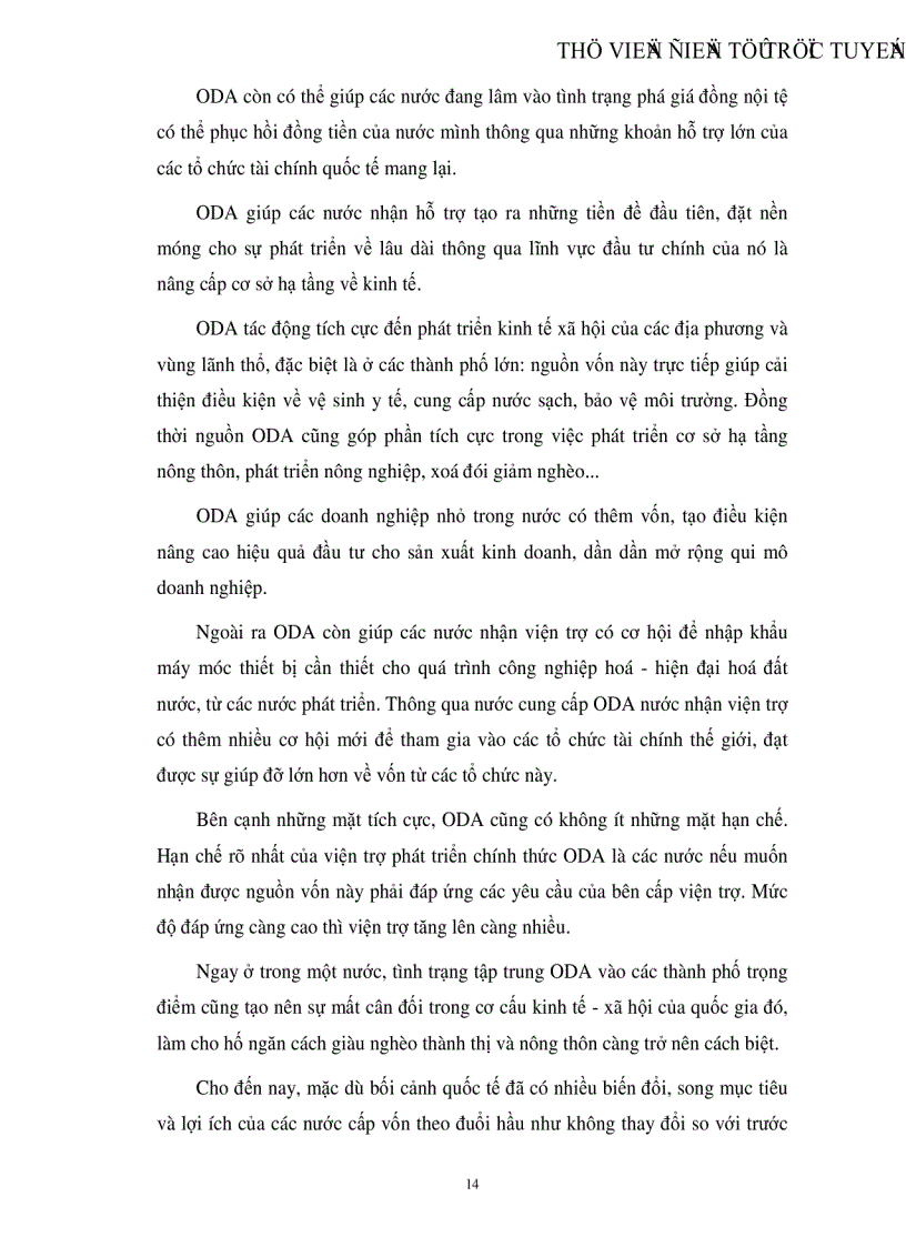 image for page Thực trạng và giải pháp sử dụng thu hút nâng cao hiệu quả nguồn vốn ODA ở Việt Nam