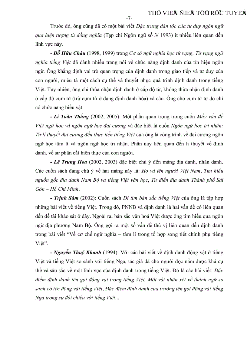 image for page Một số vấn đề về Nam Bộ và định danh Hệ thống từ ngữ gọi tên riêng hệ thống từ ngữ gọi tên chung