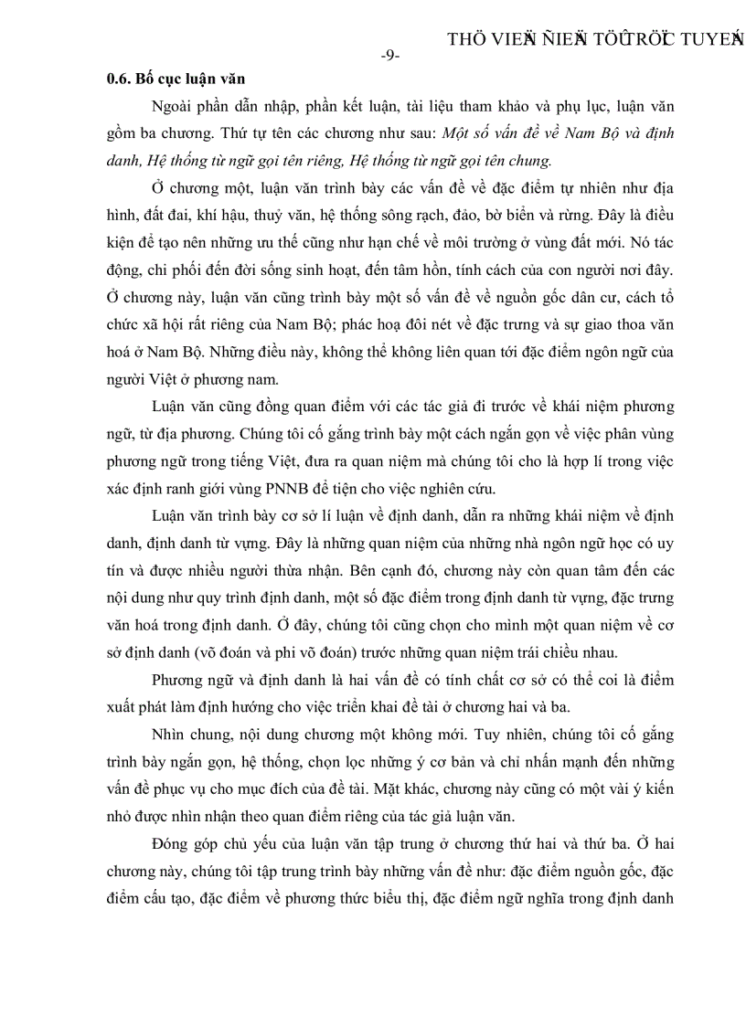 image for page Một số vấn đề về Nam Bộ và định danh Hệ thống từ ngữ gọi tên riêng hệ thống từ ngữ gọi tên chung