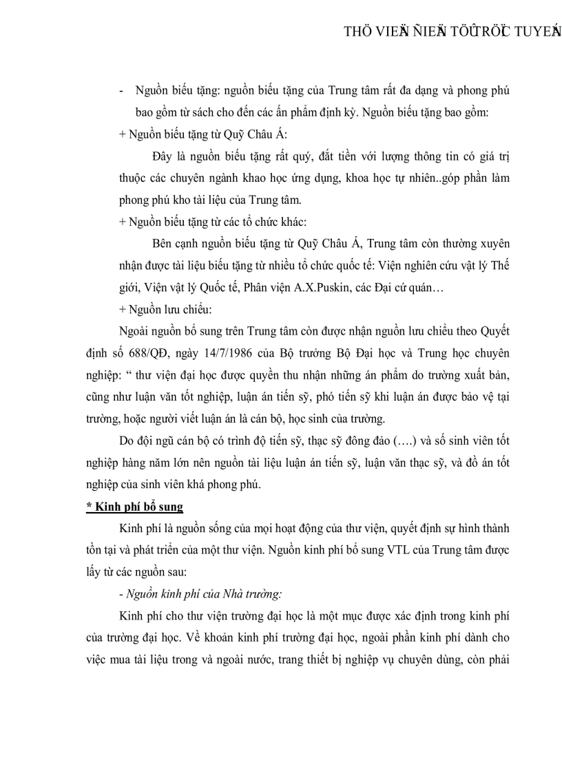 image for page Tổ chức và hoạt động của Trung tâm Thông tin Thư viện Trường Đại học Giao thông Vận tải Hà Nội