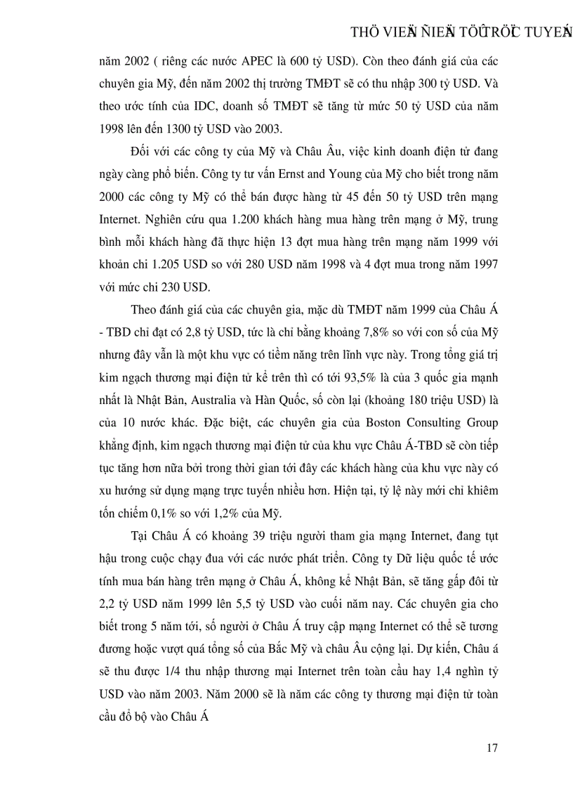 image for page Thực trạng phát triển Thương mại điện tử ở Việt Nam