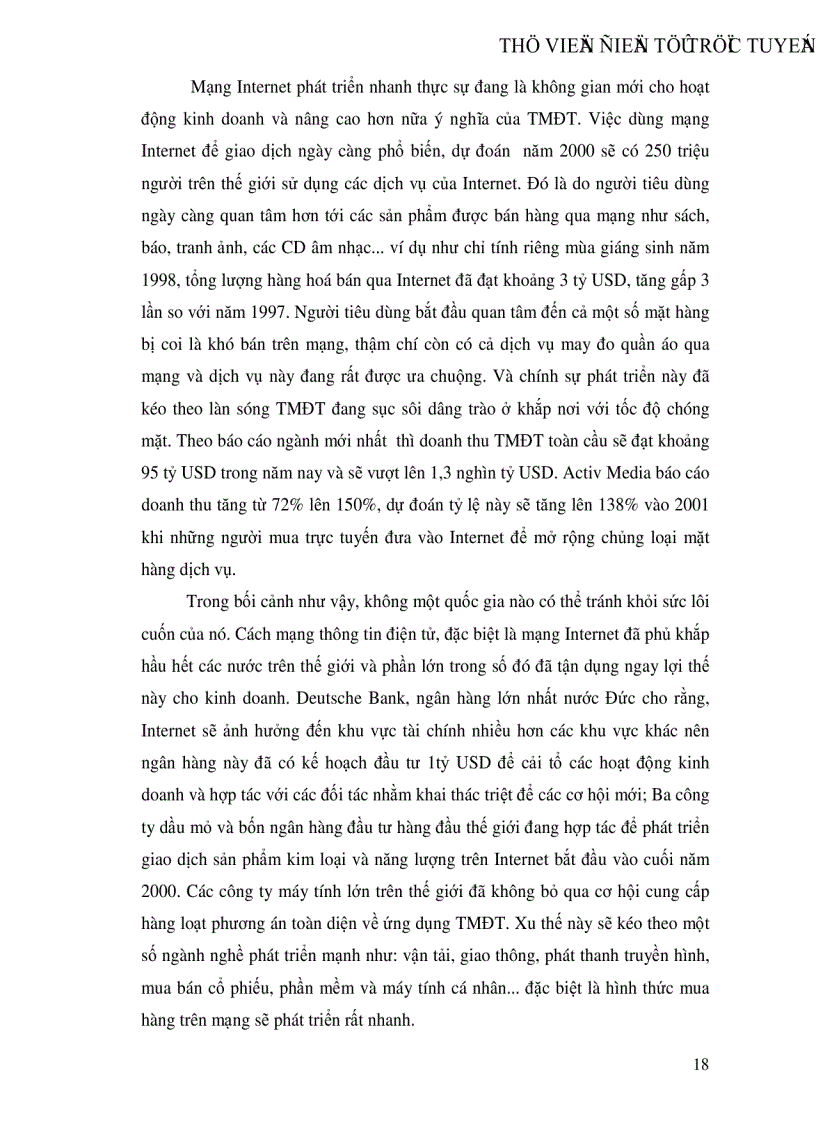 image for page Thực trạng phát triển Thương mại điện tử ở Việt Nam