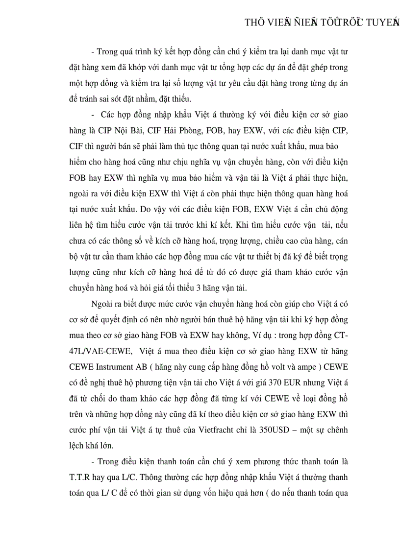 image for page Quy trình nhập khẩu tại công ty thiết bị điện Việt Á thực trạng và giải pháp