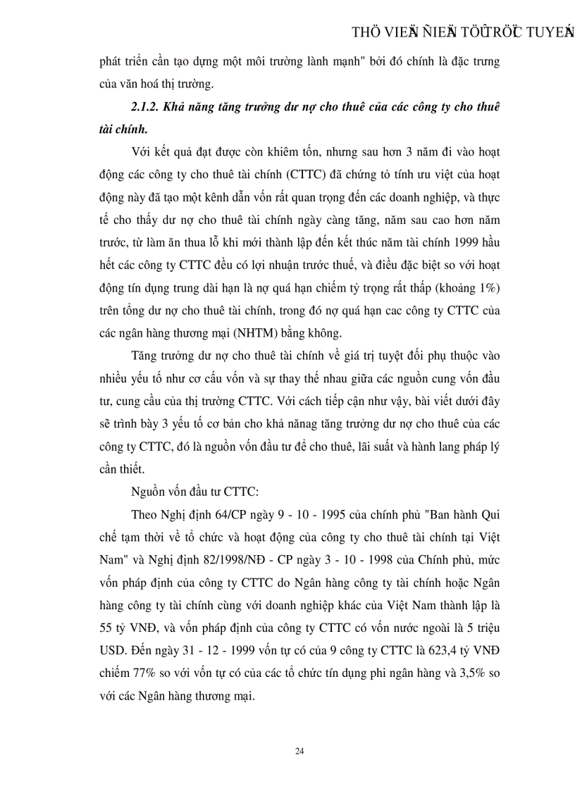 image for page Các Công ty tài chính CTTC và sự ra đời phát triển các Công ty tài chính CTTC ở Việt Nam