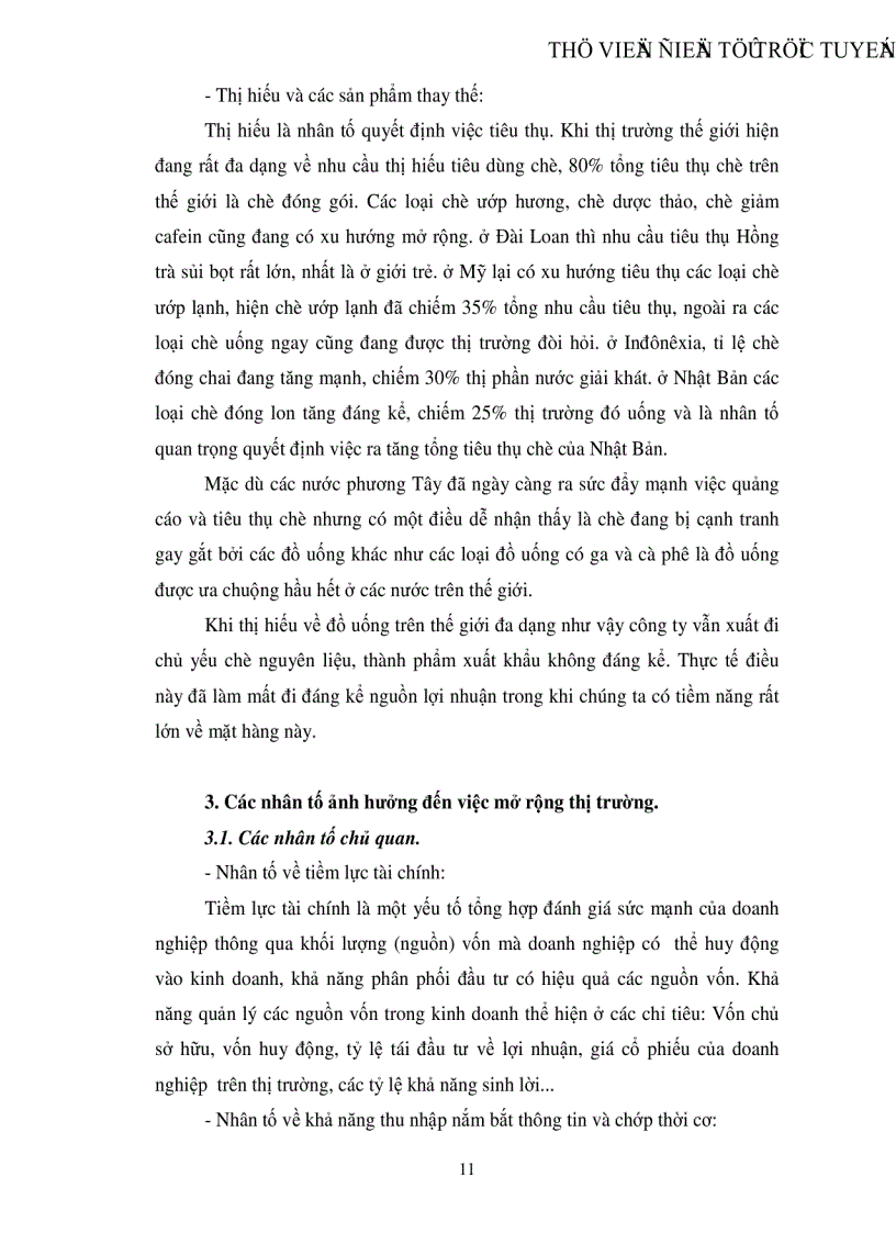 image for page Một số giải pháp nâng cao giá trị chè xuất khẩu và mở rộng thị trường xuất khẩu chè tại Công ty Xuất nhập khẩu Lạng Sơn