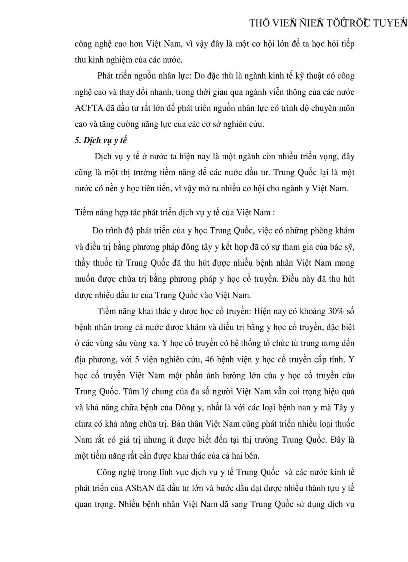 image for page Tác động của ACFTA đối với sự phát triển thương mại dịch vụ Việt Nam