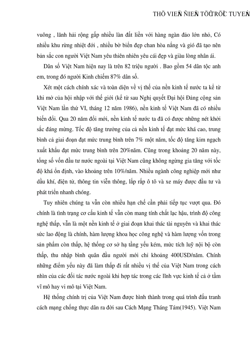 image for page Thực trạng và giải pháp phát triển hoạt động đàm phán trên lĩnh vực kinh tế và kinh doanh quốc tế ở Việt Nam trong giai đoạn hiện nay