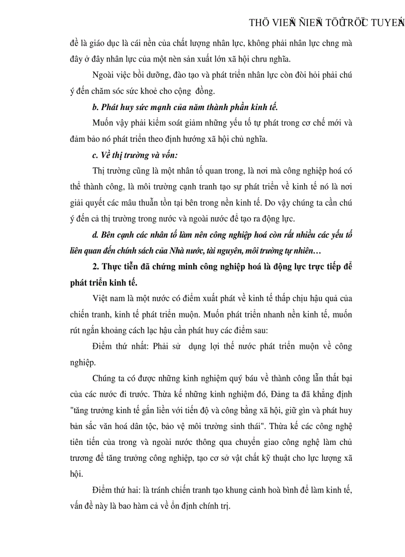 image for page Một số vấn để về thực tiễn và lý luận trong sự nghiệp công nghiệp hoá hiện đại hoá ở Việt Nam