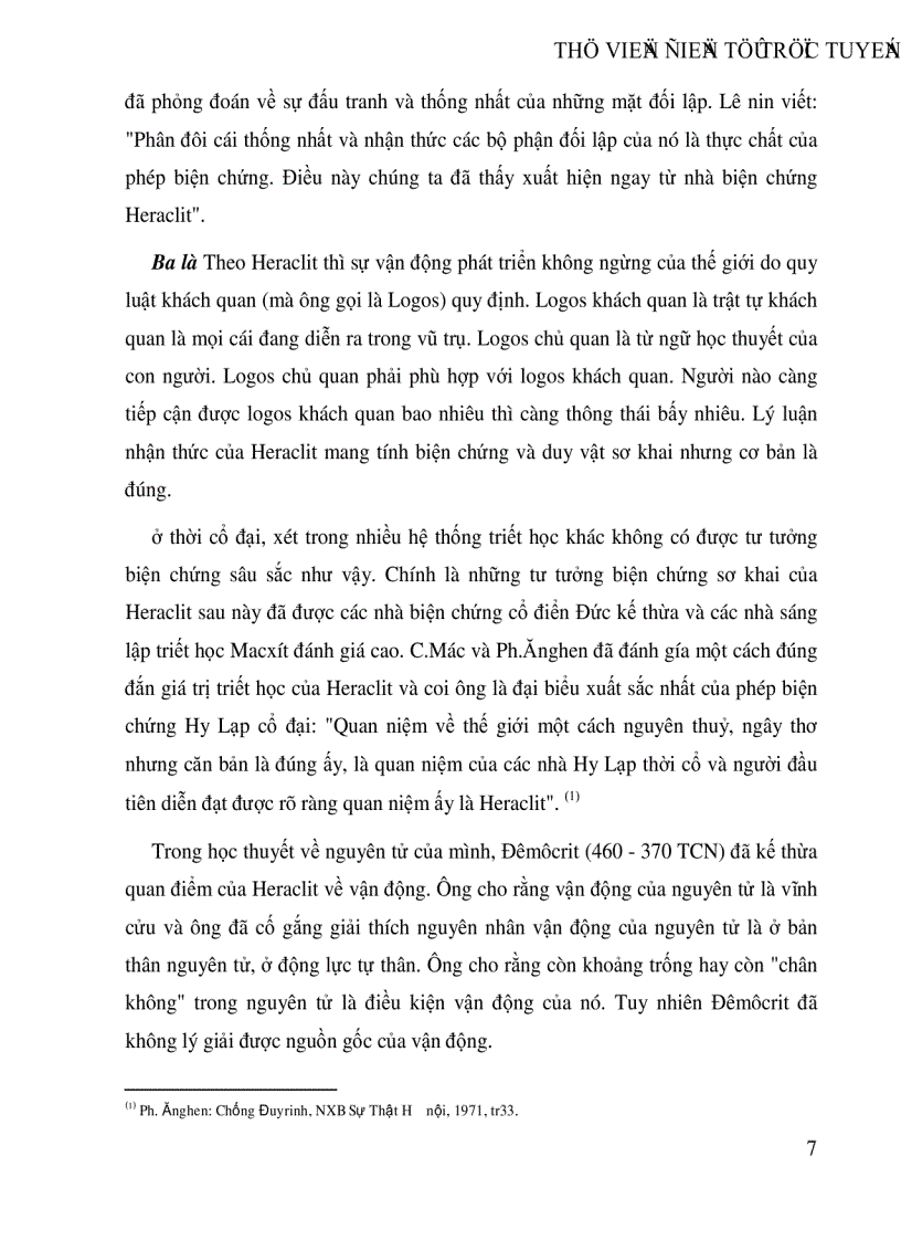 image for page Lịch sử phát triển của phép biện chứng trong triết học