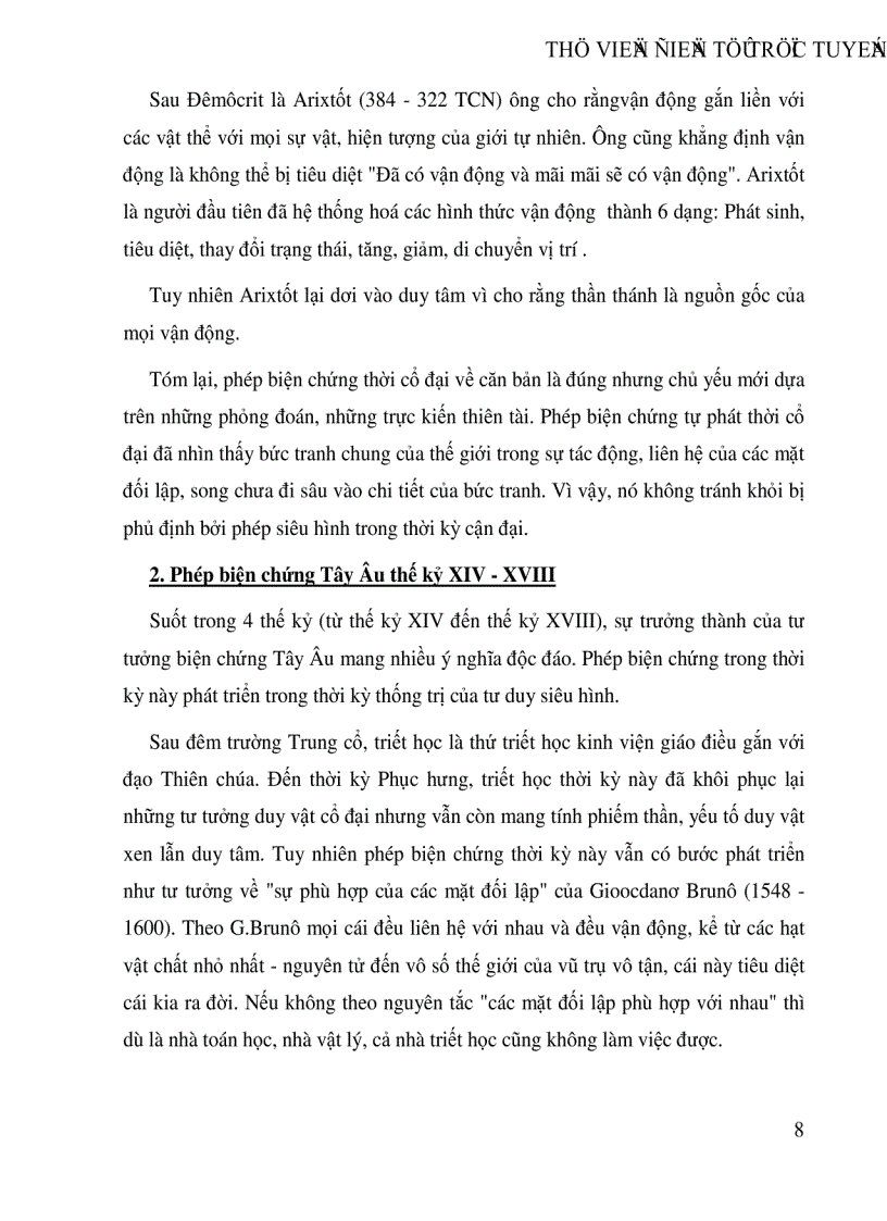 image for page Lịch sử phát triển của phép biện chứng trong triết học