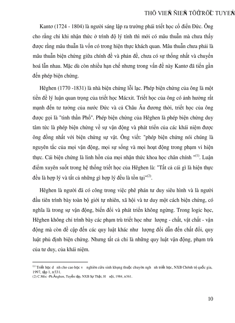 image for page Lịch sử phát triển của phép biện chứng trong triết học